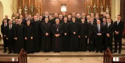 Spotkanie bpa Wiesława Śmigla z klerykami