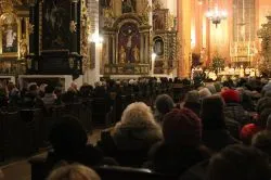 Pasterka z bp. Wiesławem Śmiglem