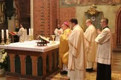 Pasterka z bp. Wiesławem Śmiglem