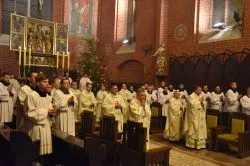 Pasterka z bp. Wiesławem Śmiglem