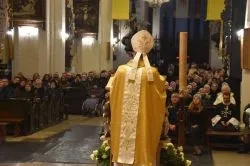 Pasterka z bp. Wiesławem Śmiglem