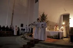 Pasterka z bp. Józefem Szamockim