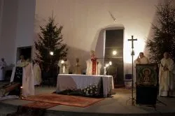 Pasterka z bp. Józefem Szamockim