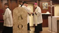 Bp Wiesław Śmigiel z kolędą w seminarium