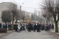 Droga Krzyżowa ulicami Jabłonowa Pom.