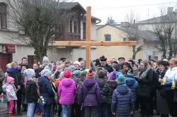 Droga Krzyżowa ulicami Jabłonowa Pom.