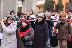 Droga Krzyżowa ulicami Wąbrzeźna