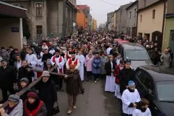 Droga Krzyżowa ulicami Wąbrzeźna