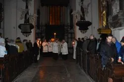 Wigilia Paschalna w toruńskiej katedrze
