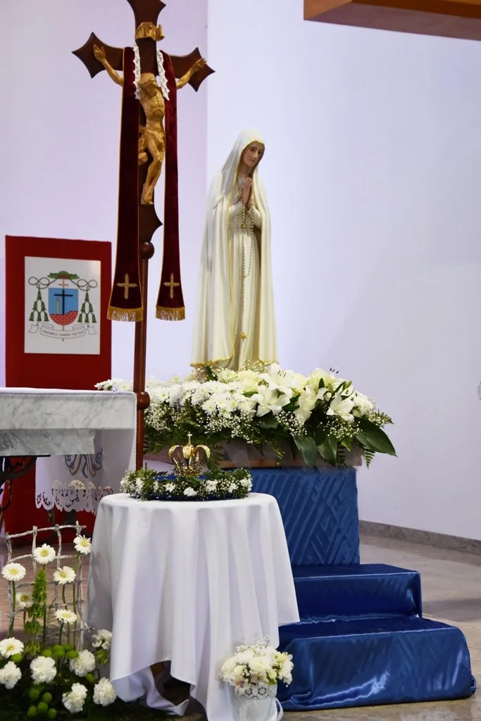 Koronacja figury Matki Bożej Fatimskiej w Brodnicy