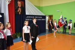Nadanie im. kard. Stefana Wyszyńskiego Szkole Podstawowej w Sampławie