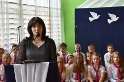 Nadanie im. kard. Stefana Wyszyńskiego Szkole Podstawowej w Sampławie
