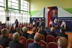 Nadanie im. kard. Stefana Wyszyńskiego Szkole Podstawowej w Sampławie