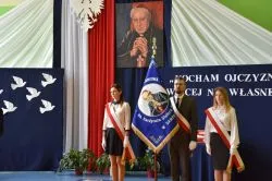 Nadanie im. kard. Stefana Wyszyńskiego Szkole Podstawowej w Sampławie