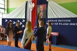 Nadanie im. kard. Stefana Wyszyńskiego Szkole Podstawowej w Sampławie