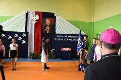 Nadanie im. kard. Stefana Wyszyńskiego Szkole Podstawowej w Sampławie