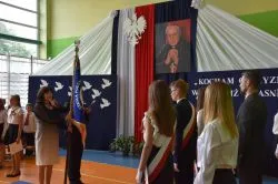 Nadanie im. kard. Stefana Wyszyńskiego Szkole Podstawowej w Sampławie