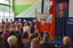 Nadanie im. kard. Stefana Wyszyńskiego Szkole Podstawowej w Sampławie