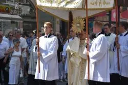 Boże Ciało z bp. Wiesławem Śmiglem
