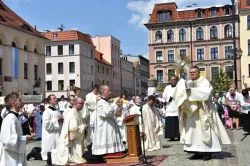 Boże Ciało z bp. Wiesławem Śmiglem