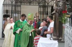 Marsz dla życia i rodziny w Toruniu - Msza św.