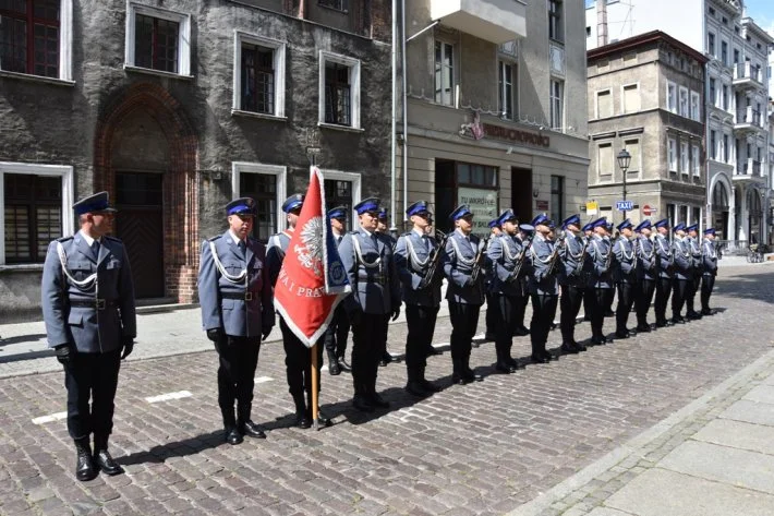 Wojewódzkie obchody Święta Policji w Toruniu