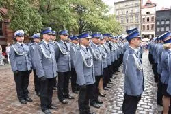 Wojewódzkie obchody Święta Policji w Toruniu