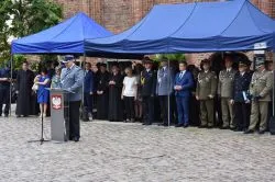 Wojewódzkie obchody Święta Policji w Toruniu