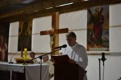 Poświęcenie terenu pod budowę w toruńskiej parafii św. Andrzeja