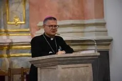 Bp Wiesław odwiedził pielgrzymów