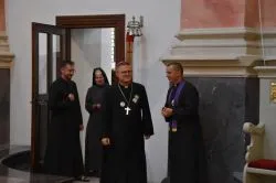 Bp Wiesław odwiedził pielgrzymów