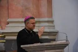 Bp Wiesław odwiedził pielgrzymów