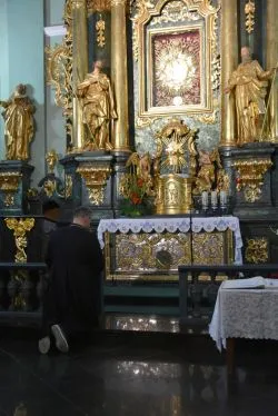 Bp Wiesław odwiedził pielgrzymów