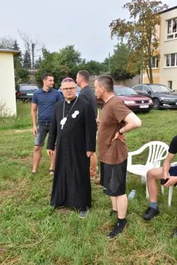 Bp Wiesław odwiedził pielgrzymów
