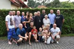 Bp Wiesław odwiedził pielgrzymów