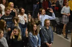 Pielgrzymka maturzystów na Jasną Górę