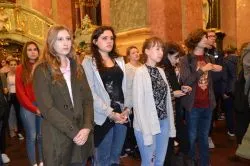 Pielgrzymka maturzystów na Jasną Górę