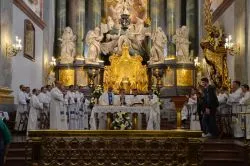Pielgrzymka maturzystów na Jasną Górę