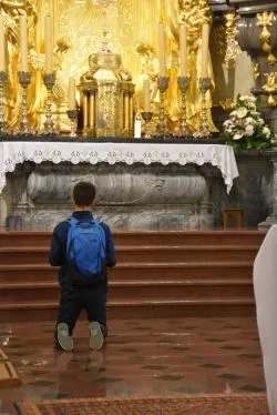 Pielgrzymka maturzystów na Jasną Górę