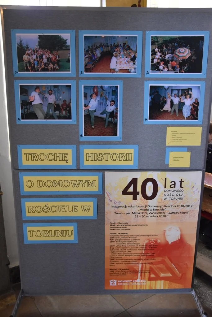 40 lat Domowego Kościoła w Toruniu