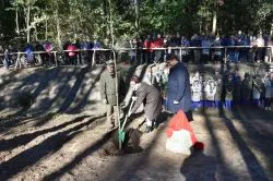 Uroczystości patriotyczne w Raciniewie