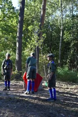 Uroczystości patriotyczne w Raciniewie