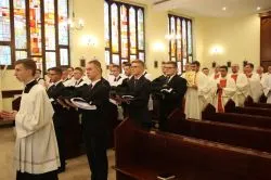 Obłóczyny w toruńskim seminarium