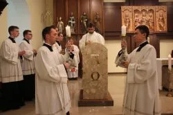 Obłóczyny w toruńskim seminarium
