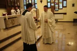 Obłóczyny w toruńskim seminarium