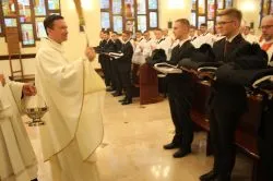 Obłóczyny w toruńskim seminarium