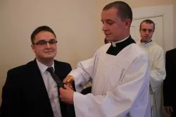 Obłóczyny w toruńskim seminarium