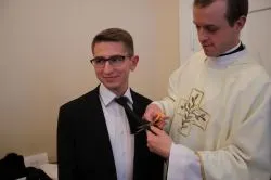 Obłóczyny w toruńskim seminarium