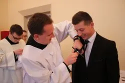 Obłóczyny w toruńskim seminarium