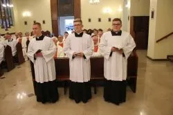Obłóczyny w toruńskim seminarium
